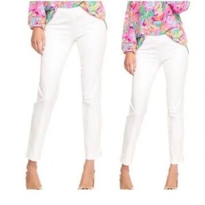 Lilly Pulitzer White Ankle Pants